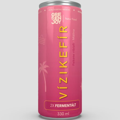 Greenjoy Vízikefír Fekete ribizli - Málna